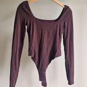 Lululemon - Wundermost Square Neck Bodysuit - XS